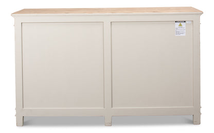 Marksman Sideboard Whitewash Finish