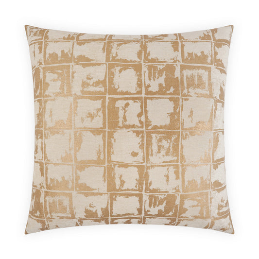 D.V. Kap Tristan Brown Throw Pillow With Insert