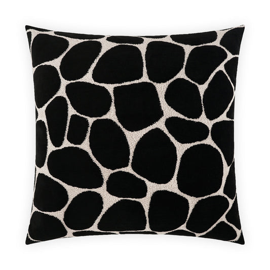 D.V. Kap Kalani Onyx Black Throw Pillow With Insert