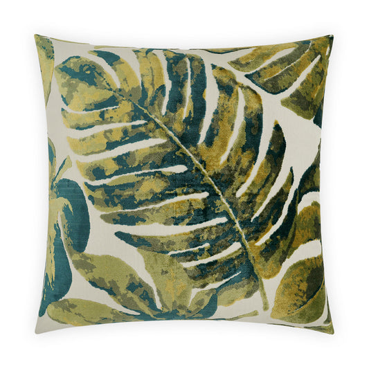 D.V. Kap Massala Capri Green Throw Pillow With Insert