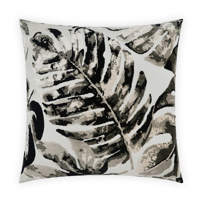 Massala Onyx Black Throw Pillow With Insert