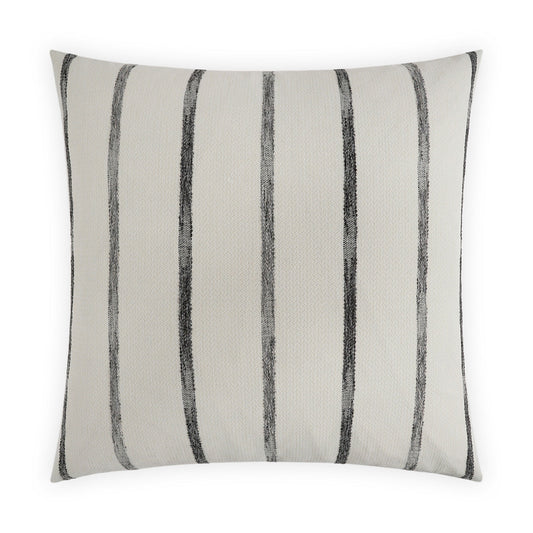 D.V. Kap Wallasch Ebony Off-White Throw Pillow Insert