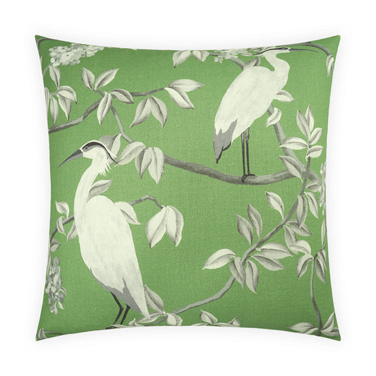 D.V. Kap Heron Green Throw Pillow With Insert
