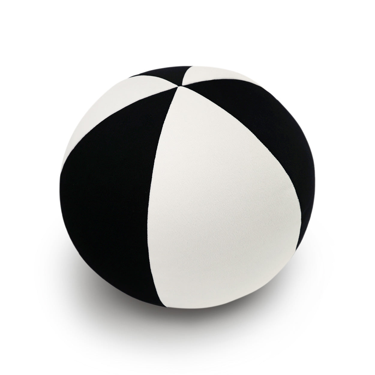 Posh Ball II Black Throw Pillow With Insert