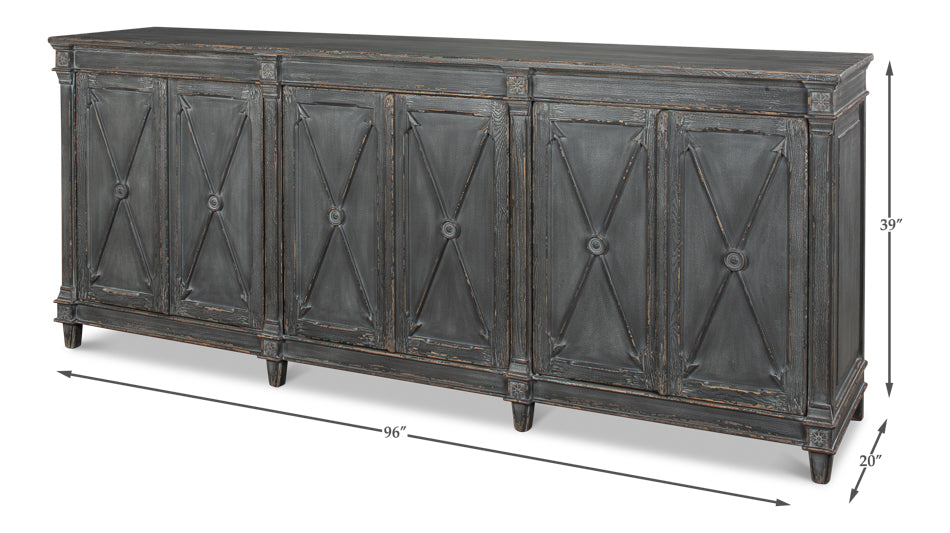 Marksman Sideboard Concrete Grey