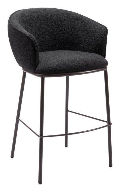 Essen Barstool Black & Bronze