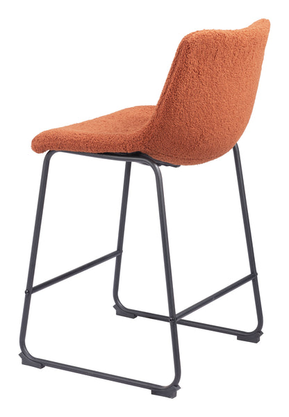 Smart Counter Stool (Set of 2) Burnt Orange