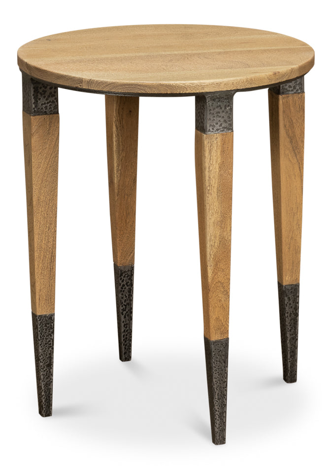 Saber Leg Chairside Table Round