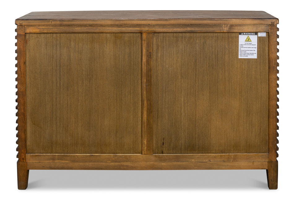 Ribbed Remington Small Sideboard