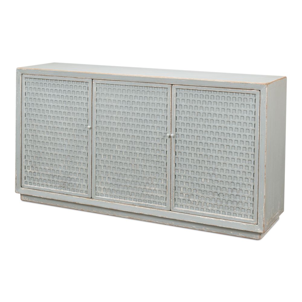 Honeycomb Front Sideboard For Dining Room