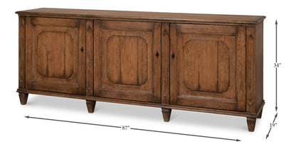 French Country Sideboard Old Pine Stain