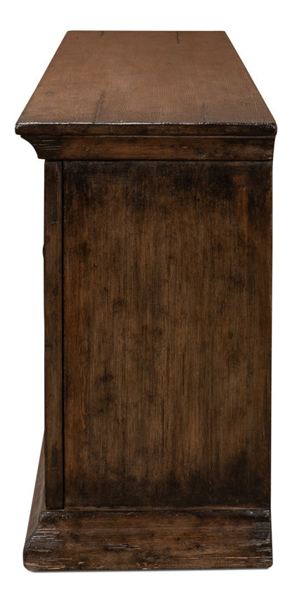 Provincial Storage Sideboard Cabinet For Living Room