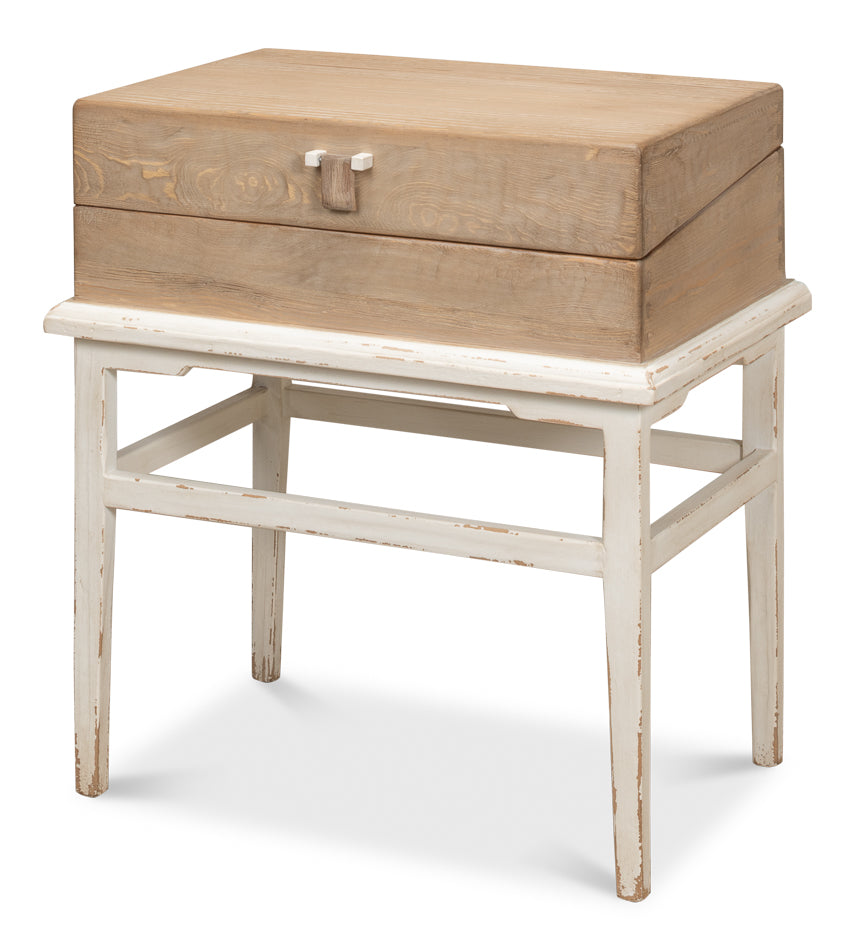 Warmly Box On Stand Side Table