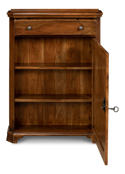 Entryway Slim Dante Hall Cabinet Fruitwood