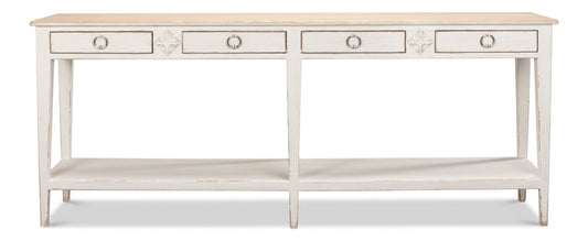 Provincial Hall Table White