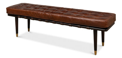 Prince Albert Bench Natural Leather