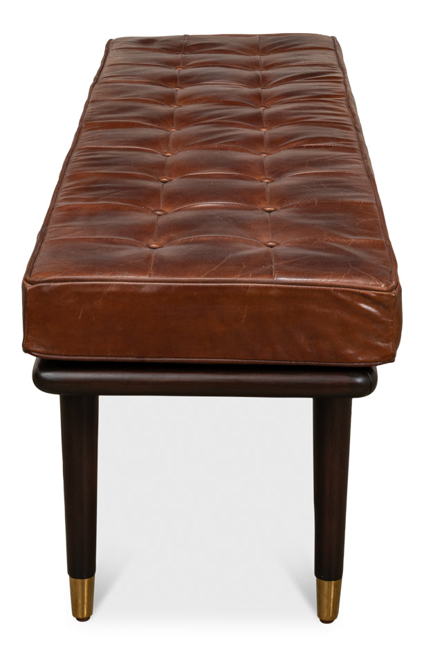 Prince Albert Bench Natural Leather