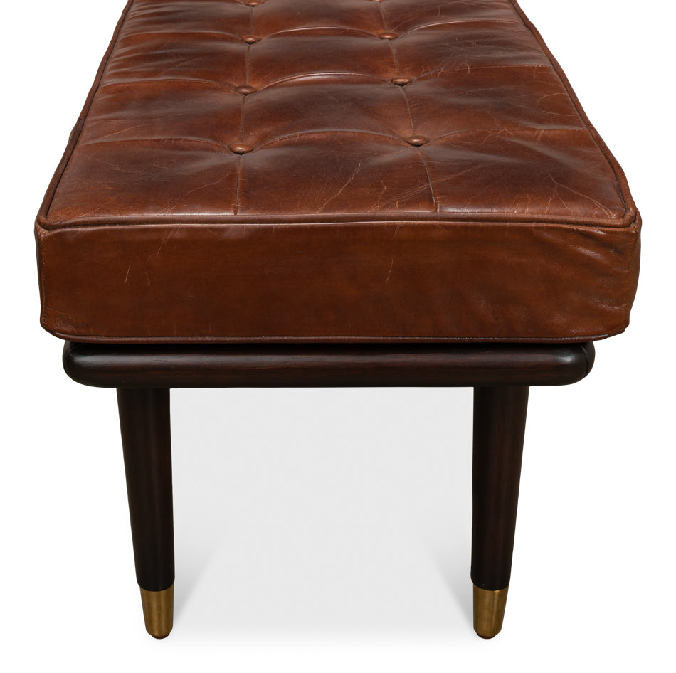 Prince Albert Bench Natural Leather