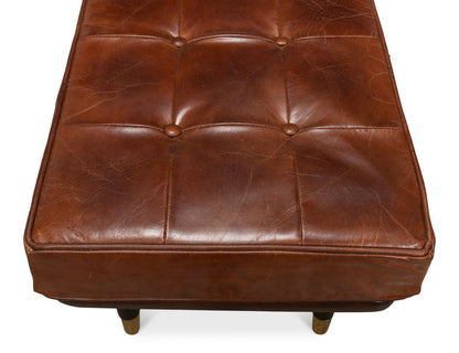 Prince Albert Bench Natural Leather