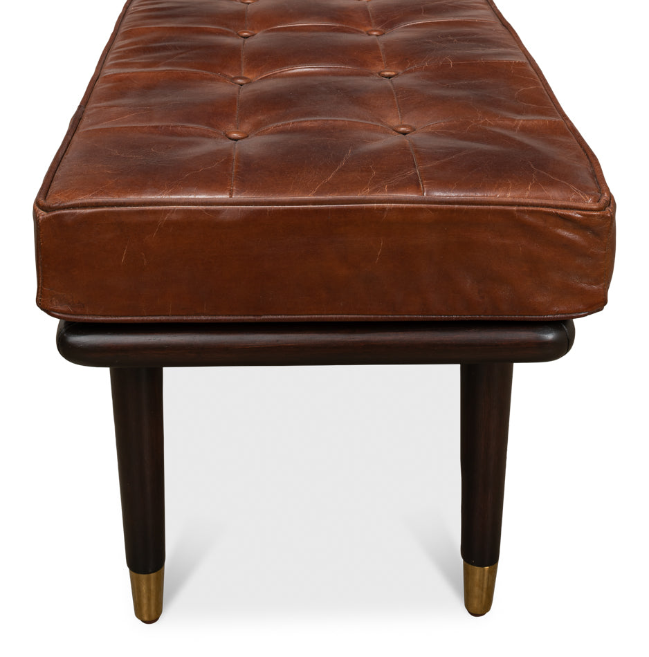 Prince Albert Bench Natural Leather