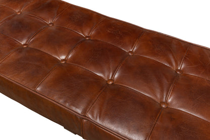 Prince Albert Bench Natural Leather