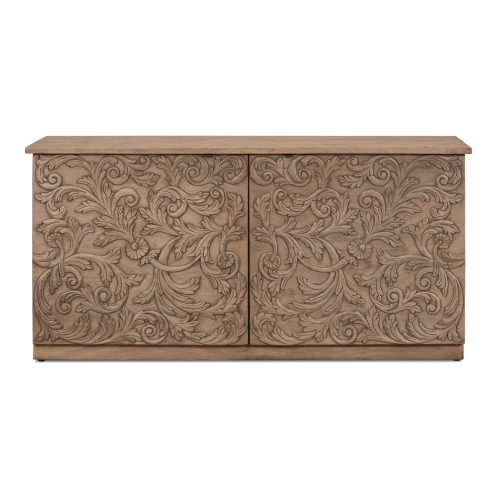 Malibu Equestrian Credenza Cabinet for Living Room