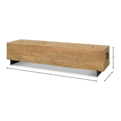 Stuben Bench for Entryway or Kitchen