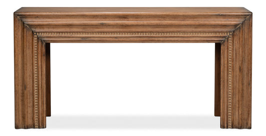 Mantel Console Table Natural Brown Reclaimed Wood