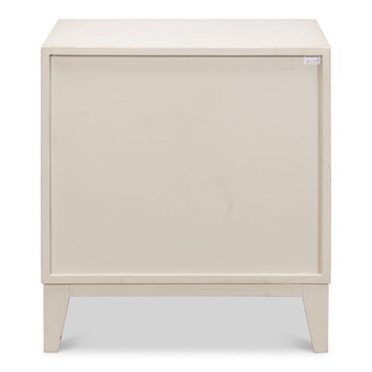 Willow 3 Drawer Commode Antique White