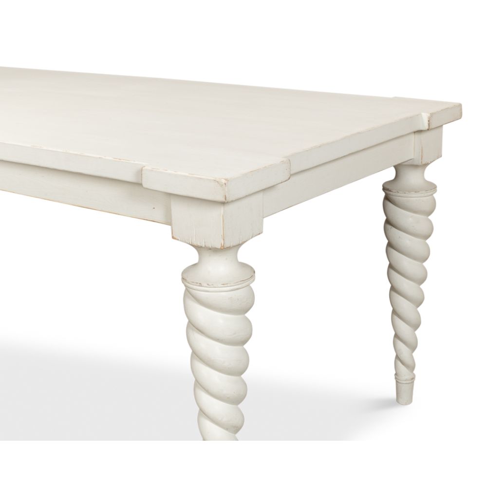 Teagan Dining Table Antique White