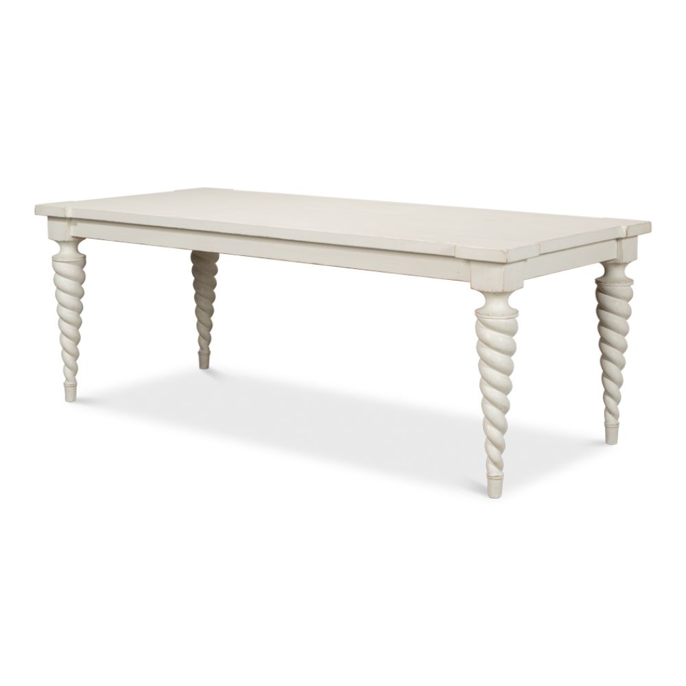 Teagan Dining Table Antique White