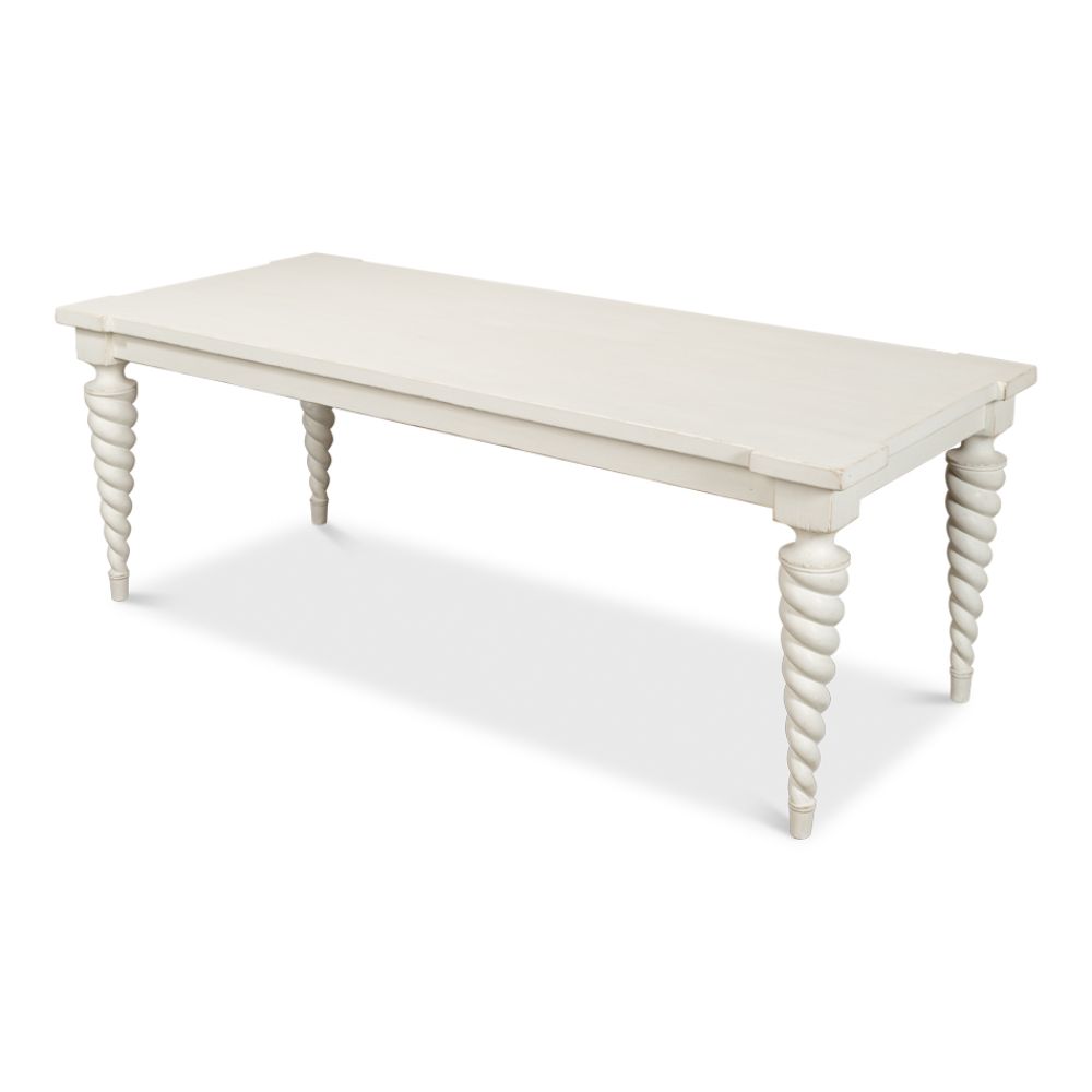 Teagan Dining Table Antique White