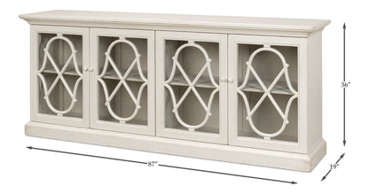 Sonya White Sideboard Buffet For Dining Room