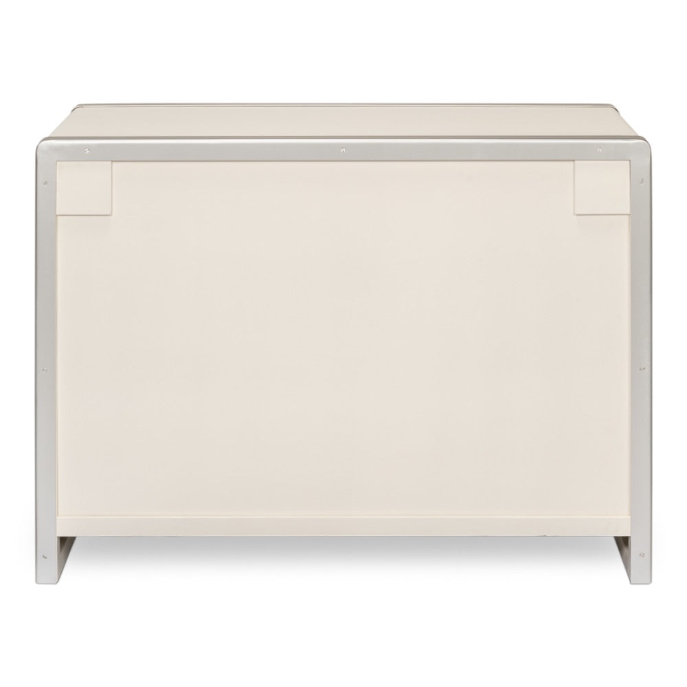 Textures Commode White 3 Drawers Chest