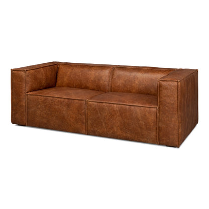 Harland Sofa Light Brown Leather