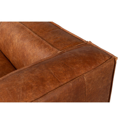 Harland Sofa Light Brown Leather