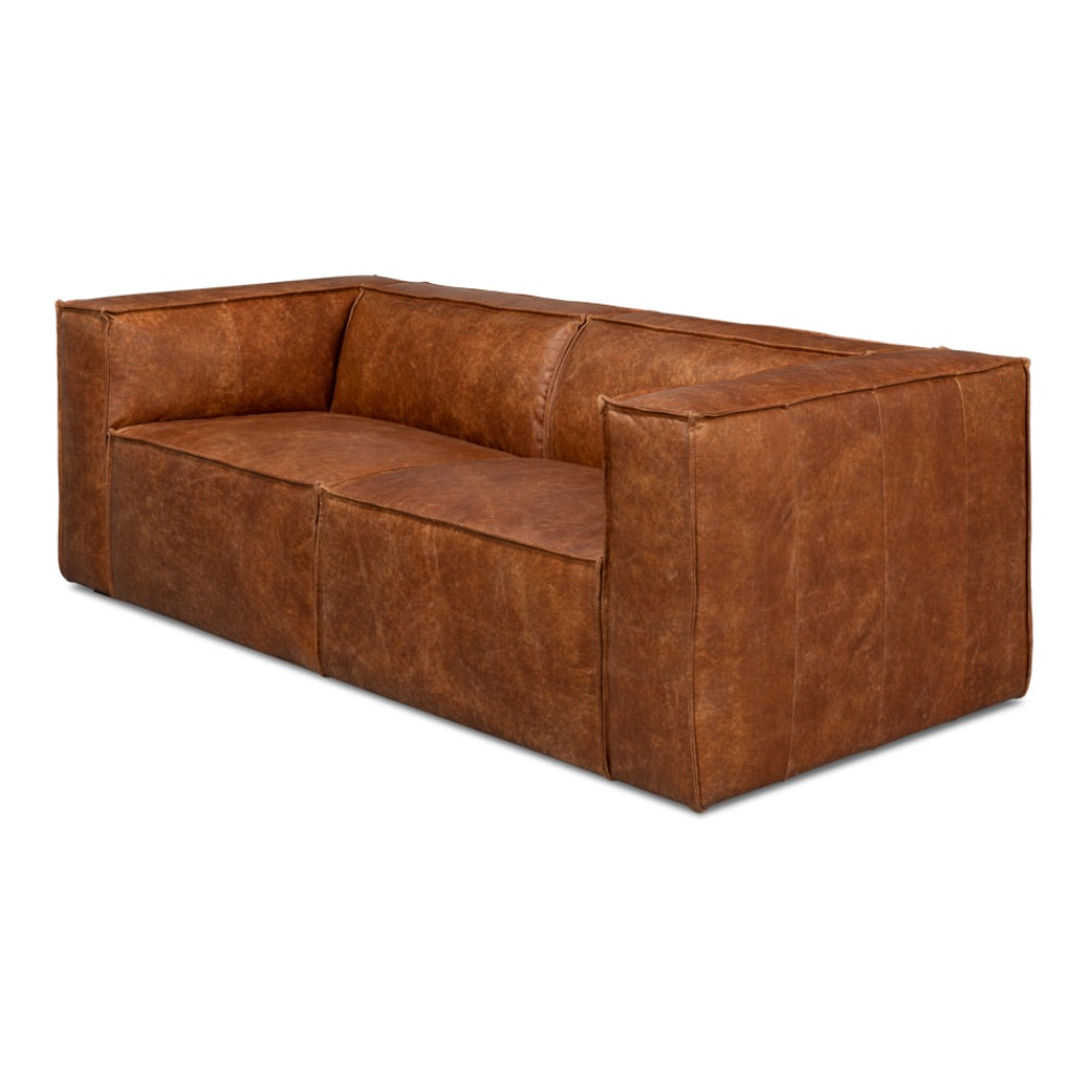 Harland Sofa Light Brown Leather