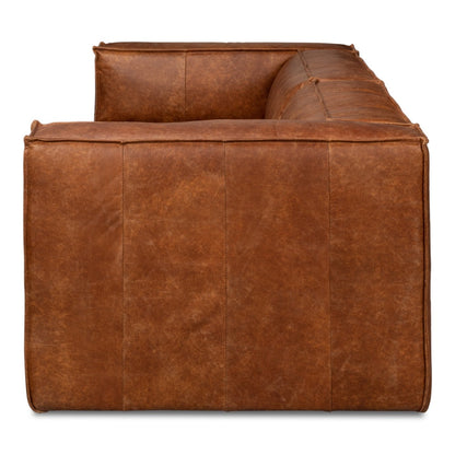 Harland Sofa Light Brown Leather