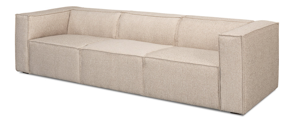 Miles Linen Sofa Low Profile 109"