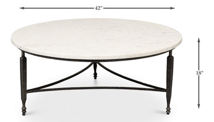 Mykos Round Coffee Table