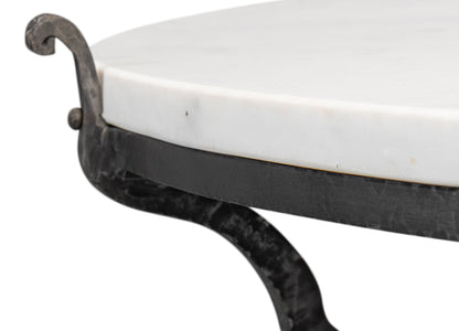 Marylin Square Coffee Table With Marble Top