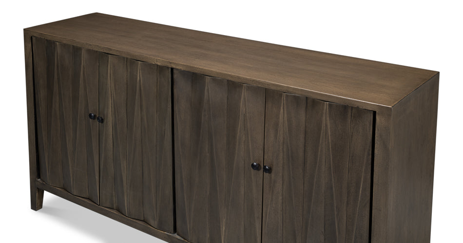 Metropole Four Door Sideboard Cabinet For Living Room