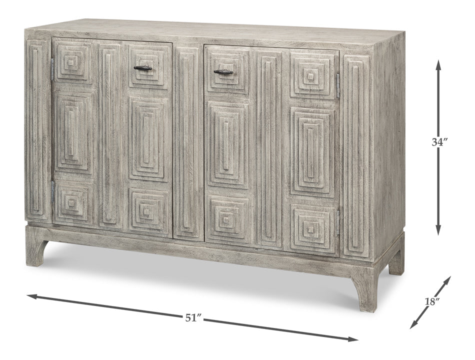 Rafina Two Door Sideboard Cabinet For Living Room