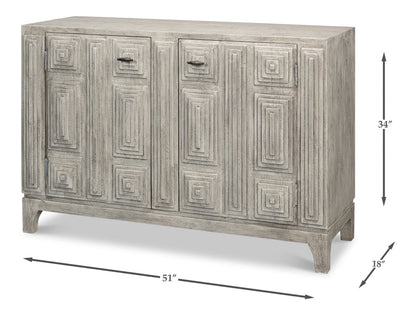 Rafina Two Door Sideboard Cabinet For Living Room