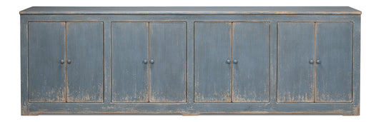 Eight Is Enough Extra Wide Sideboard Blue Grey