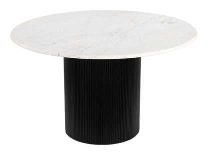 Izola Dining Table White & Black