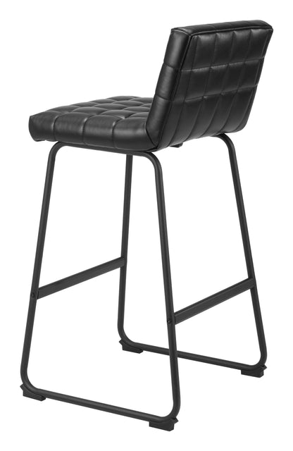 Pago Barstool (Set of 2) Black