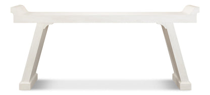 Suspension Console Table Extra Long Working White