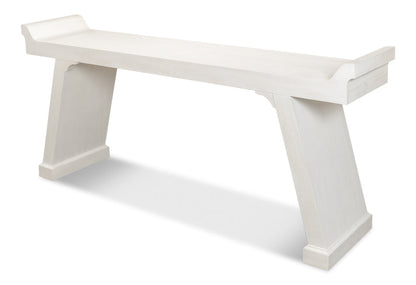 Suspension Console Table Extra Long Working White