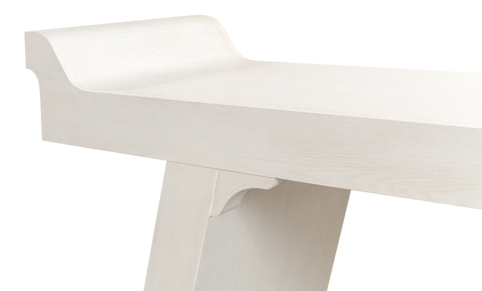 Suspension Console Table Extra Long Working White